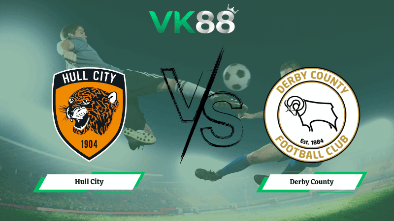 VK88 Nhận định soi kèo Hull City vs Derby County 02h45 ngày 25/02/2026 – Hạng nhất Anh